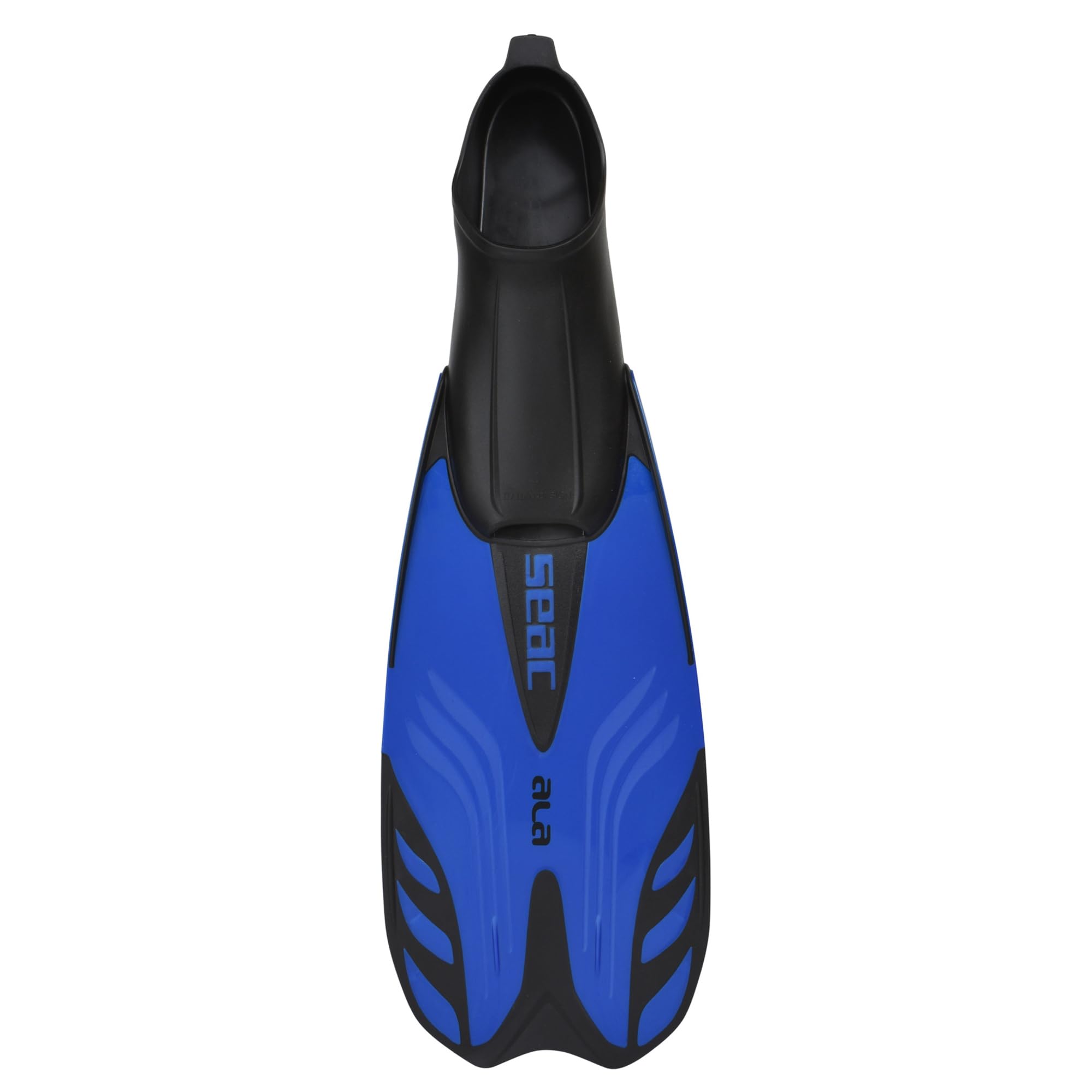 Seac ALA, fins with closed foot section, ideal for snorkeling and swimming, BLUE metal, 46/47 - 0710033180501A