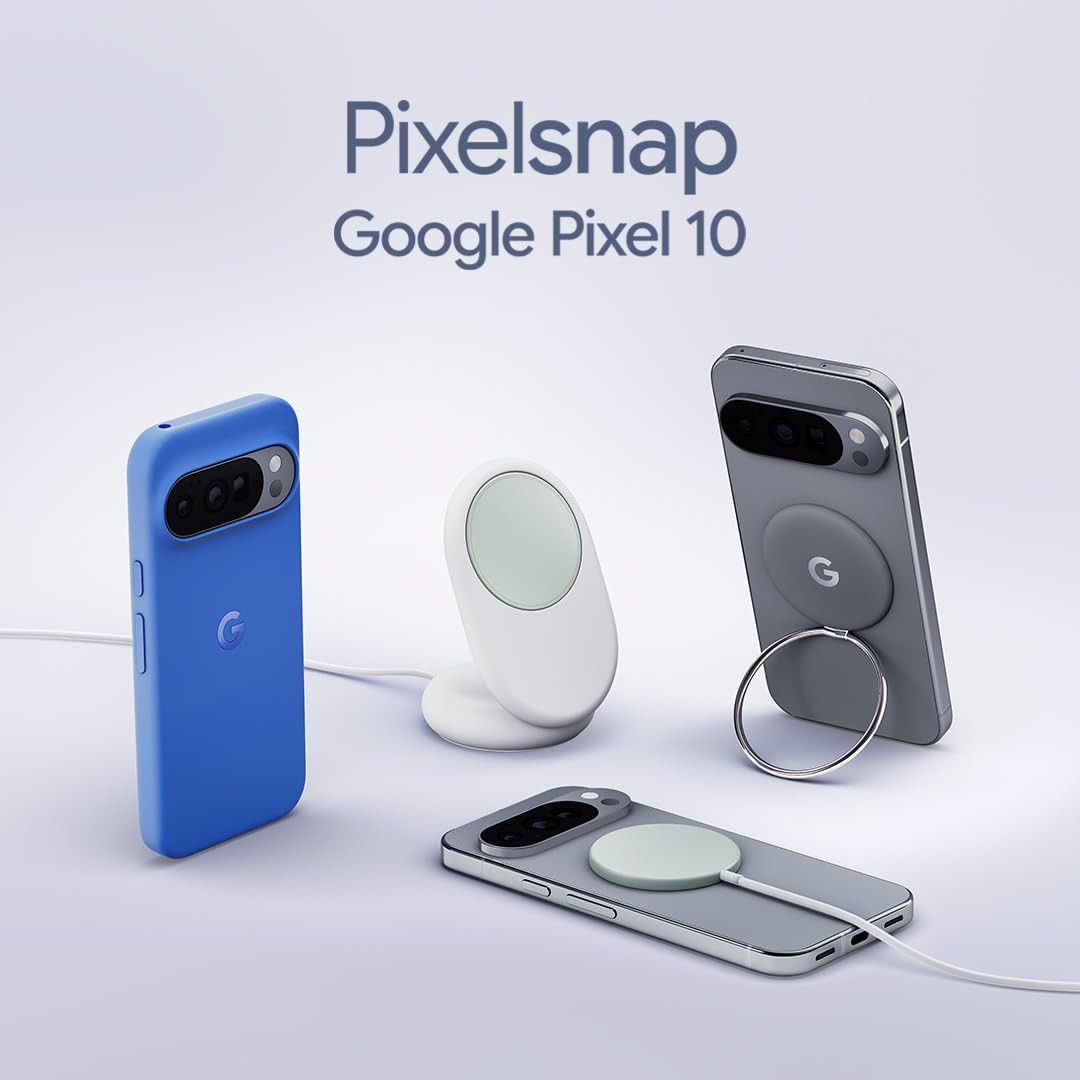 Case with Pixelsnap for Google Pixel 10 & Pixel 10 Pro – Durable Protection – ONE Case for Every Occasion – Obsidian (Made by Google) - GA09835-WW