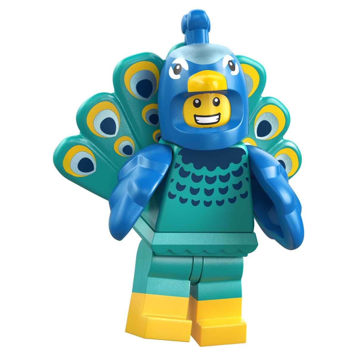 LEGO minifigures animals series 28 - surprise box - 1 of 12 collectible figures - figures including lion, bunny, cat and dolphin - children's birthday party bag for boys and girls aged 5 and over - 71051