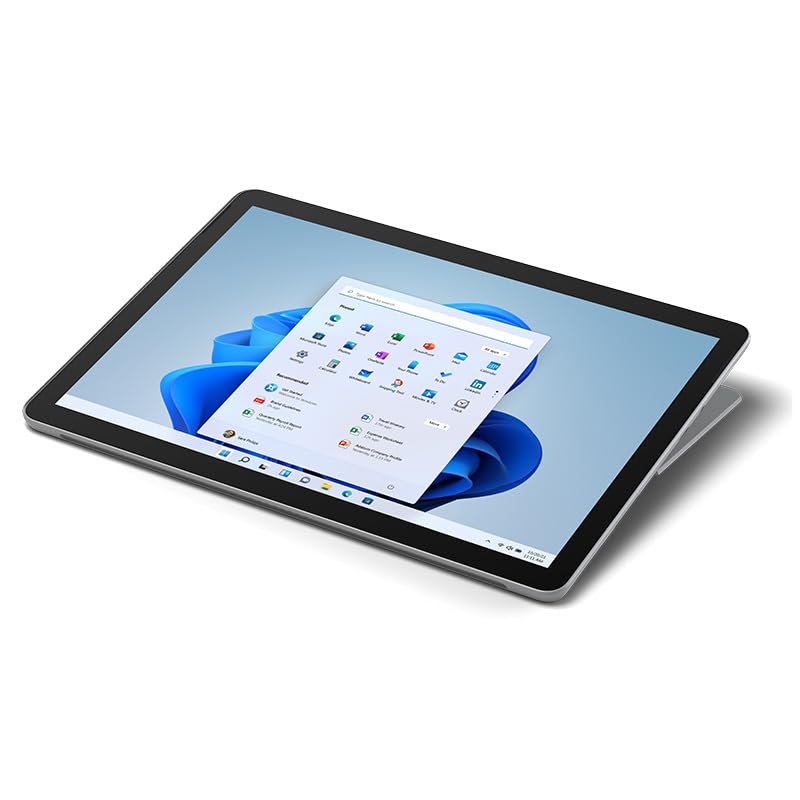 Microsoft Surface Go 2 Touchscreen Laptop, 10.5 Inch FHD (1920 x 1280), Intel Core m3-8100Y, 8GB RAM, 128GB SSD, White, Japanese Keyboard, Windows 11 Pro (Refurbished)