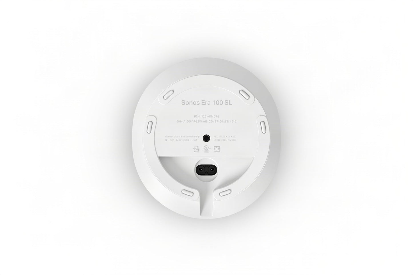 Sonos Era 100 SL | New | The ideal speaker for music lovers. (White) - E10SLEU1