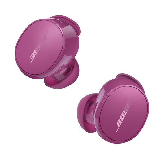 Căști Bose QuietComfort wireless cu anulare a zgomotului, căști Bluetooth Lifestyle pentru sport și multe altele cu anulare activă a zgomotului, până la 8,5 ore de viață a bateriei, Mulberry Pink - Ediție limitată - 888507-0120