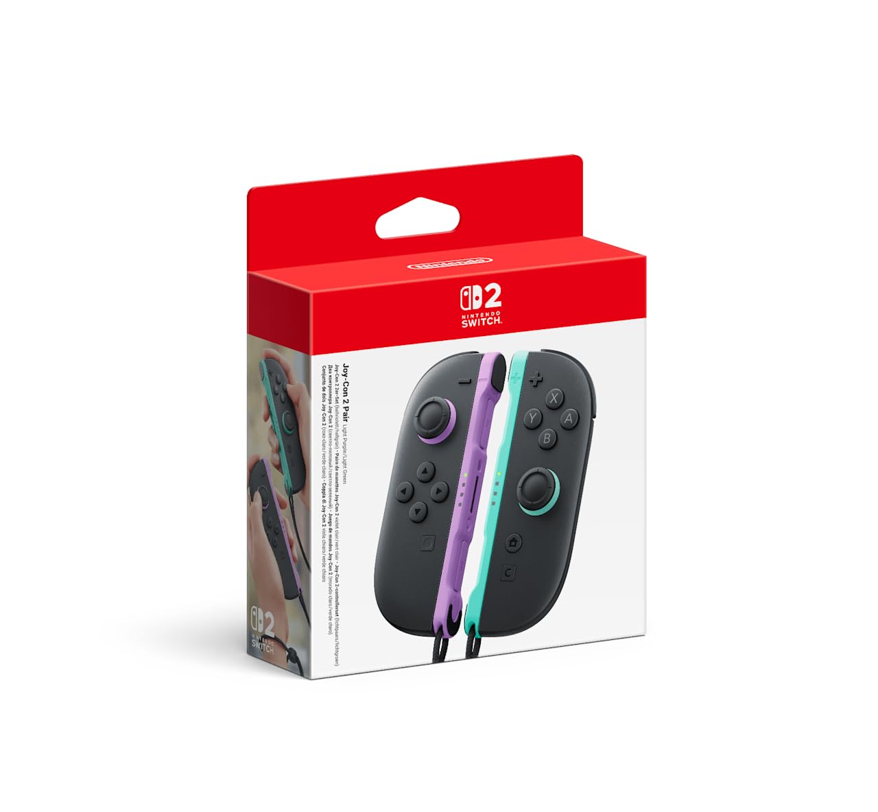 Nintendo Joy-Con 2 set of 2 (light purple/light green) - 32183