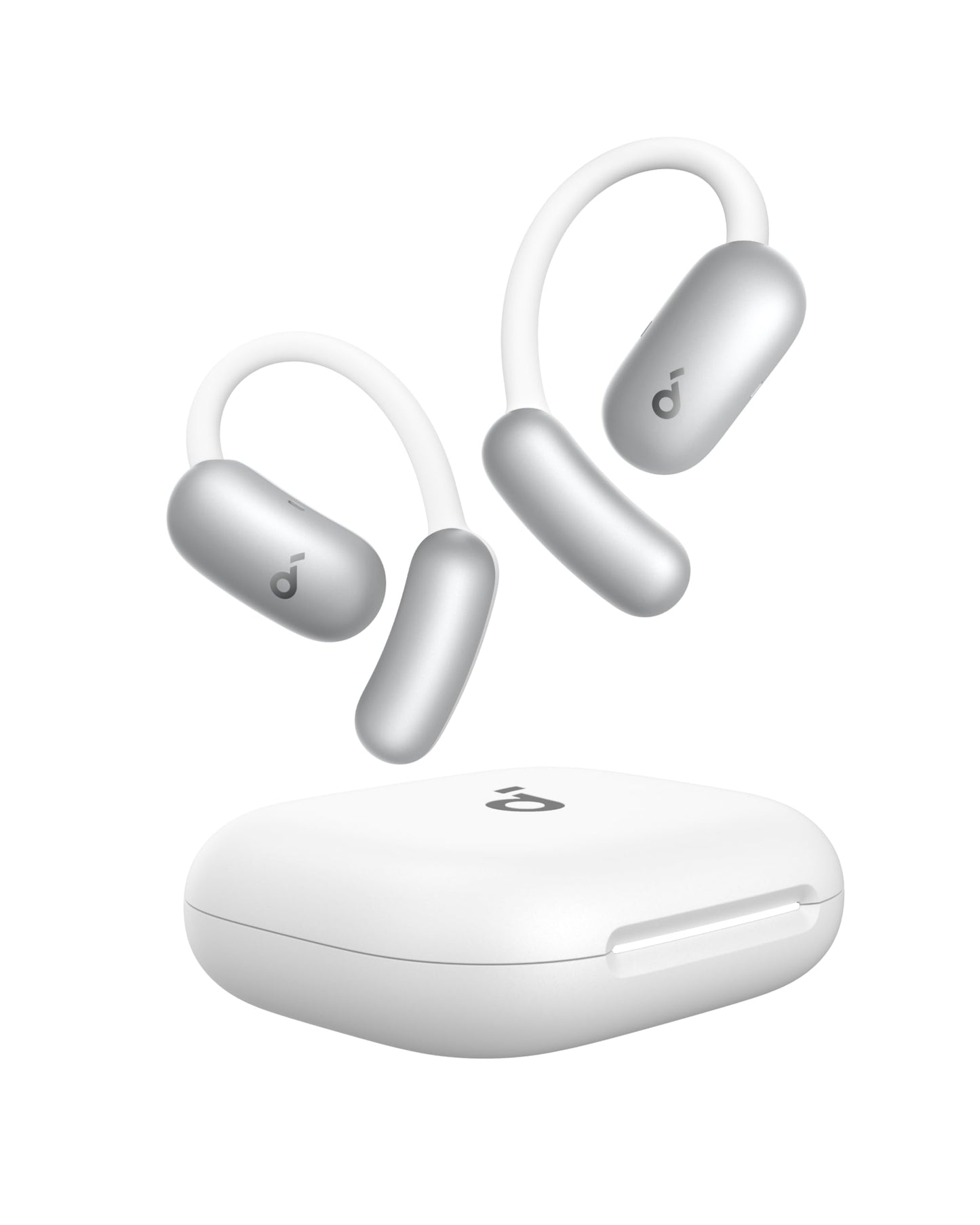 soundcore AeroFit 2 AI Assistant by Anker, open-ear headphones, pressure-free fit, twice as powerful bass, real-time translation, Hi-Res, 35 hours playback time, IP55 - A3874