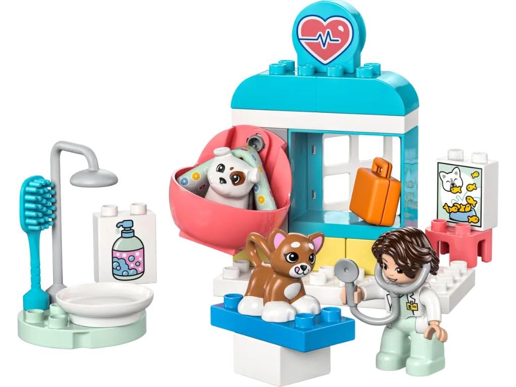 Lego 10438 Visit to the Veterinary Clinic - New.
