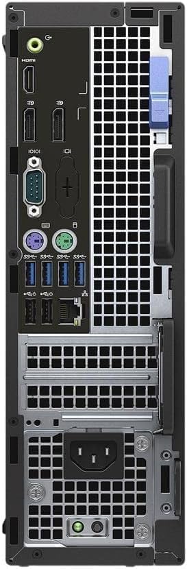 Dell Optiplex 5050 SFF Desktop PC, Intel Core i5-7500, 8 GB RAM, 256 GB SSD, WLAN, Bluetooth, US Layout, Windows 11 Pro (Refurbished)
