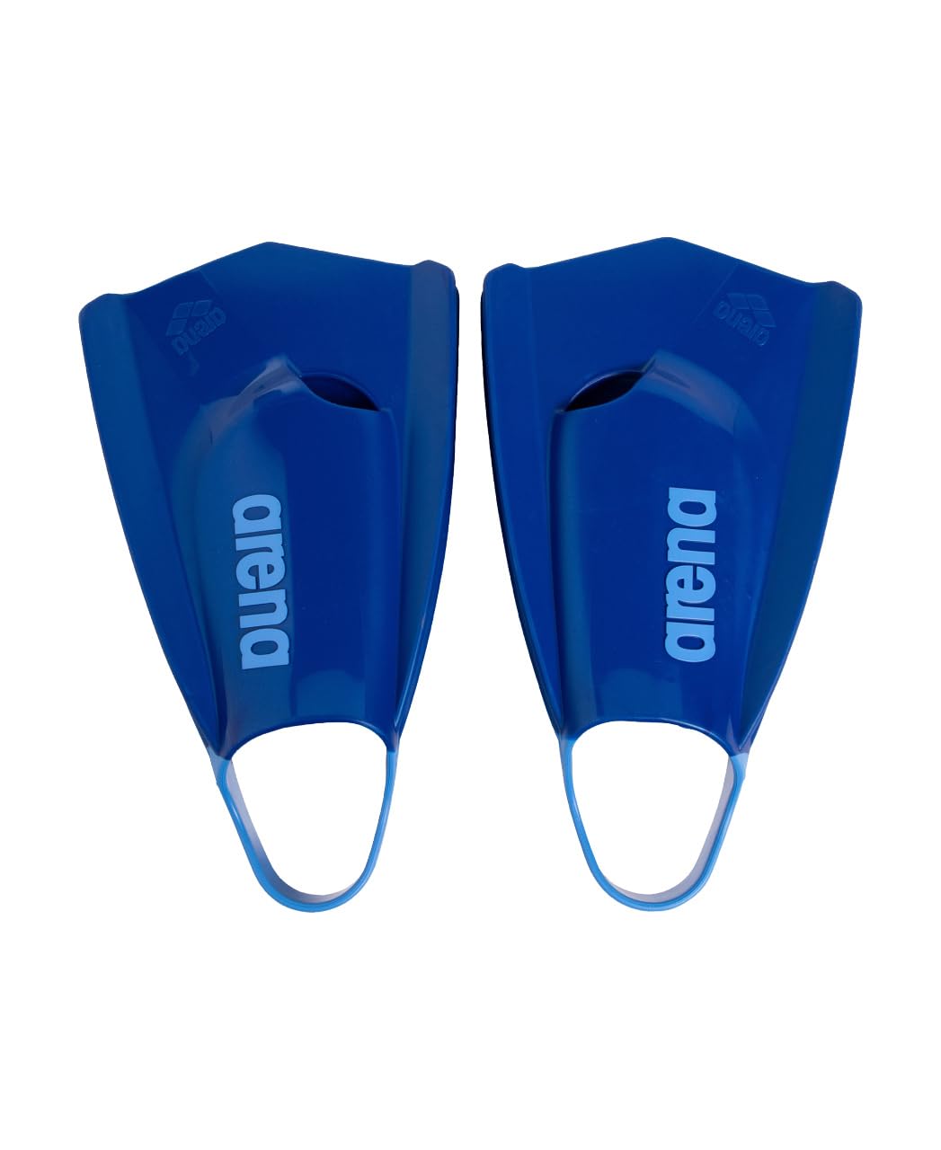 arena Powerfin Pro II swimming pool training fins, swimming fins for adults, fins made of 100% silicone, comfortable short fins for the swimming pool - 006151-110-11-12
