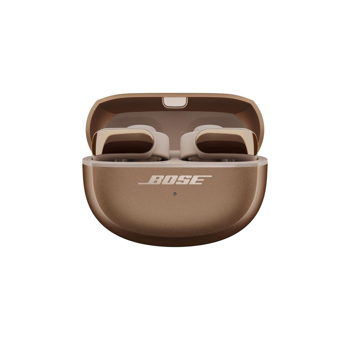 Bose Ultra Open Earbuds with Bluetooth and OpenAudio technology, Clip On headphones, wireless Open Ear Earbuds, immersive audio, up to 48 hours battery life, Driftwood Sand - Limited Edition - 881046-0400