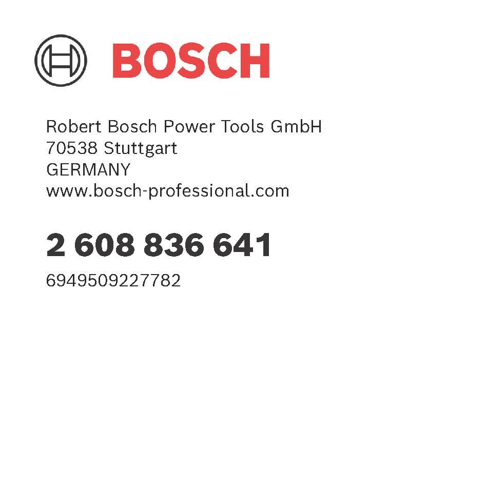 Bosch 1x PRO SDS plus-5X Hammer Drill, 20 x 400 x 450 mm - 2608836641