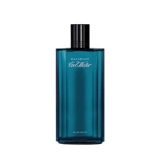 Davidoff Cool Water Eau de Toilette - Fougère fragrance for men - With coriander, lavender and amber - Long-lasting fragrance, 200ml - 123657