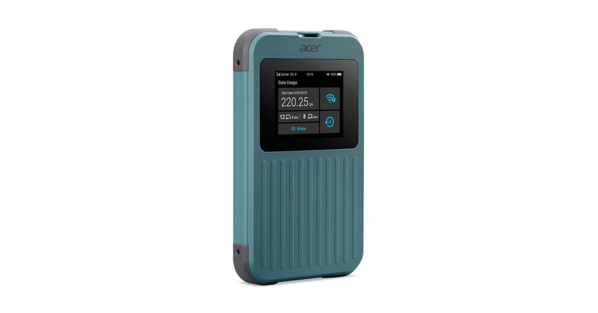 Acer Connect Enduro M4 | Hotspot 5G Wi-Fi | Wi-Fi 6 | 8000 mAh