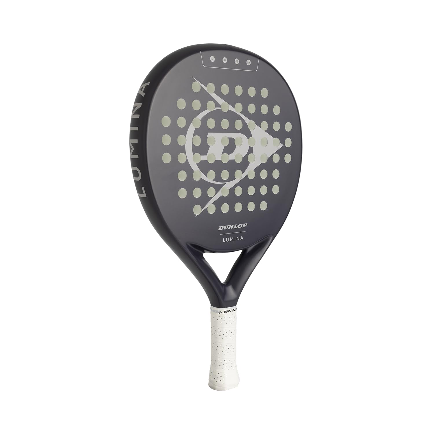 Dunlop Padel Racket Lumina Dark Gray - Amazon Exclusive - Graphite Frame, Pro Eva Core, 365g - 10370774