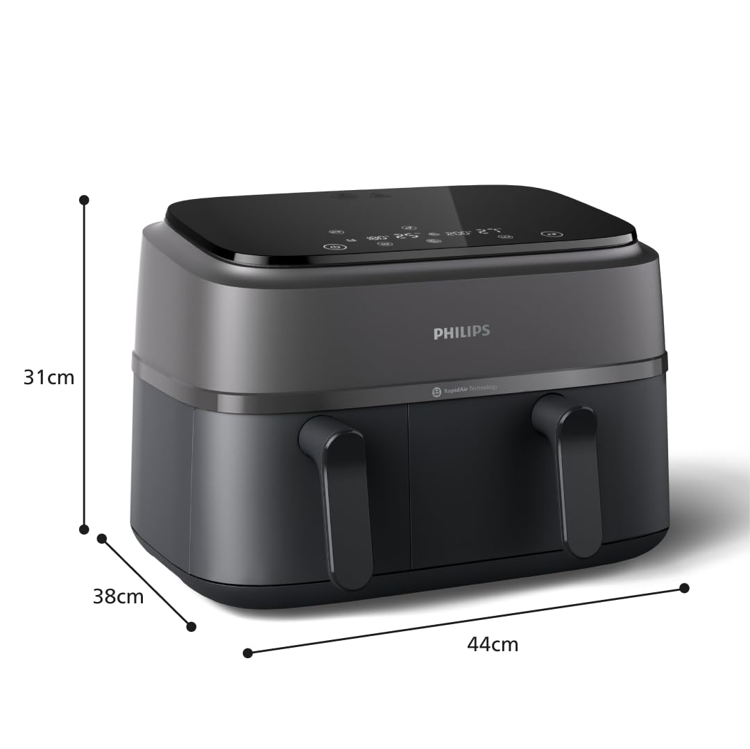 Philips Airfryer Dual Basket 3000 Series hot air fryer