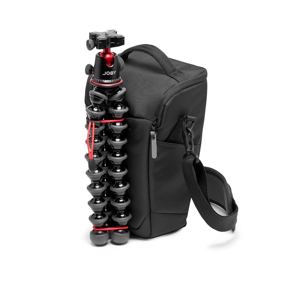 Manfrotto Advanced Holster L III, camera bag, DSLR bag with lens, camera bag with tripod mount and rain cover, photography accessories - MB