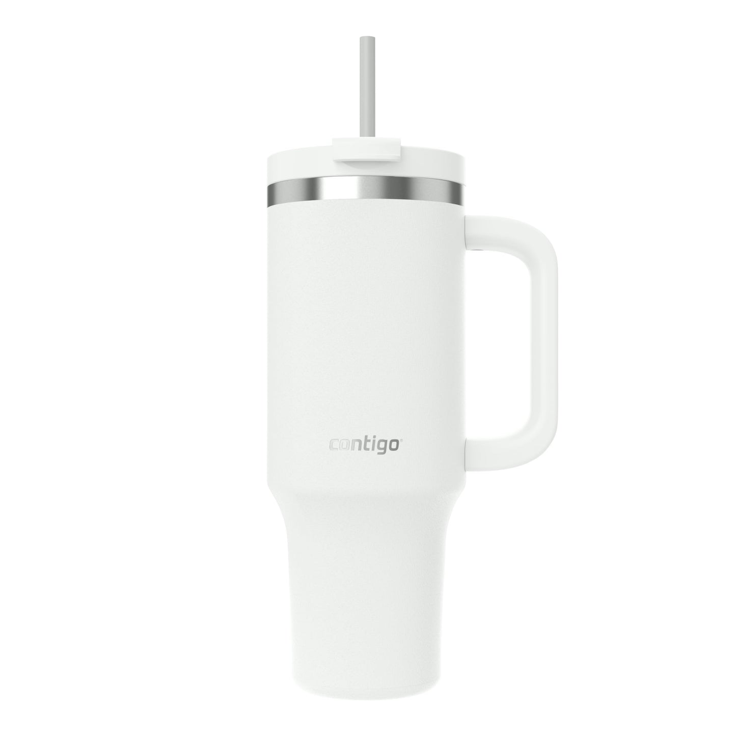 Contigo thermos bottle 1200 ml with handle and straw | Stainless Steel Insulated Thermal Drinking Bottle with Lid | Cools for 29 hours | Travel Mug | Thermo mug | - 2217786