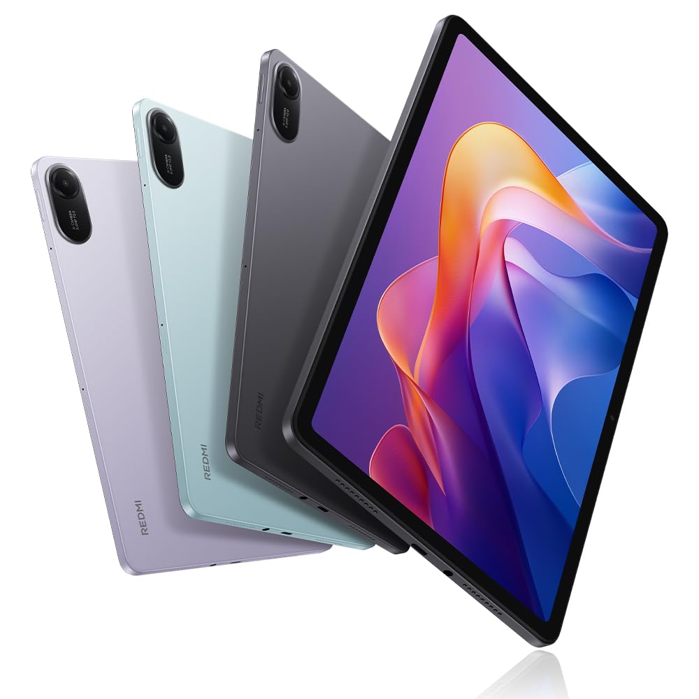XIAOMI Redmi Pad 2, 4+128GB, Grey, 11" 2.5K crystal clear display, Large 9000mAh battery, Advanced Helio G100-Ultra, Quad speakers for immersive sound (2 year warranty) - VHU6321EU