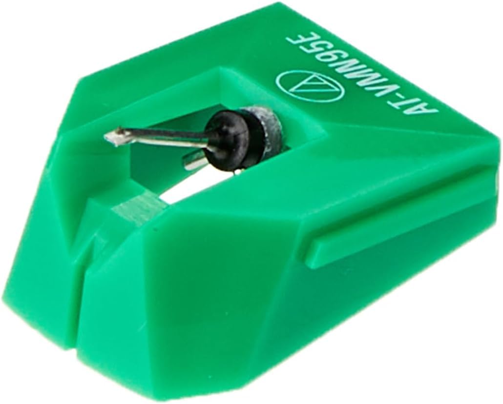 Audio-Technica VMN95E VM95 Series Replacement Needle Elliptical Green - AT-VMN95E