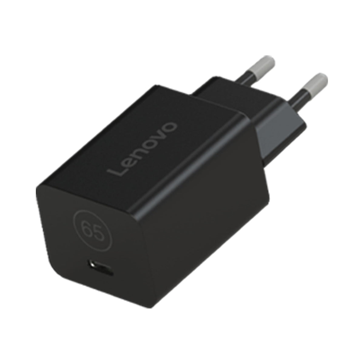 Lenovo GaN Nano 65W | USB-C Power Adapter for PC Laptop | EU Plug - G0A6GN65EU