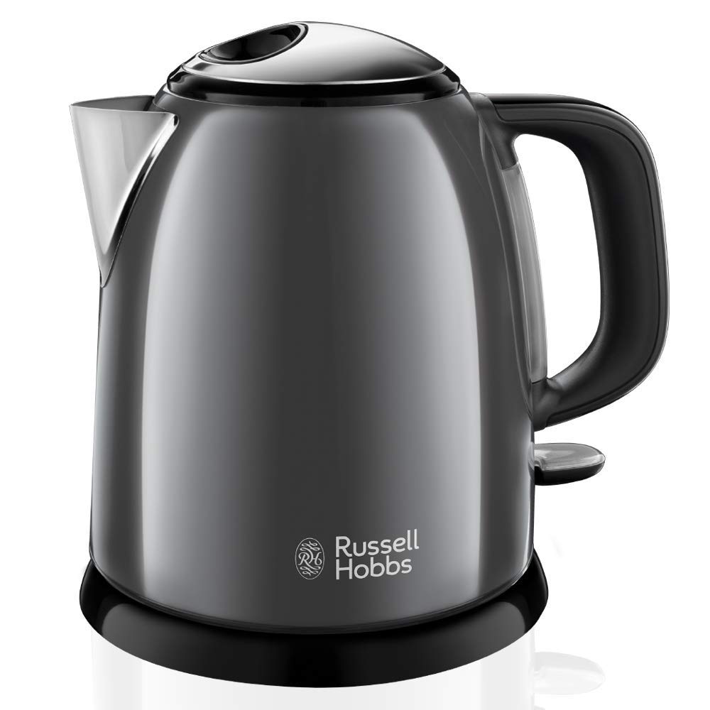 Russell Hobbs Kettle, 1.0 l, Stainless Steel, Rapid Boil Function - 24994-70