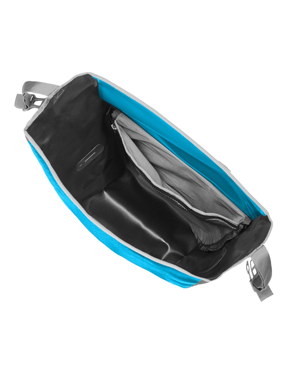 VAUDE bicycle bag for luggage rack Aqua Back Single 1 x 24 L in blue, rear wheel bag waterproof, bicycle luggage rack bag at the back, easy to attach - Made in Germany - 12413