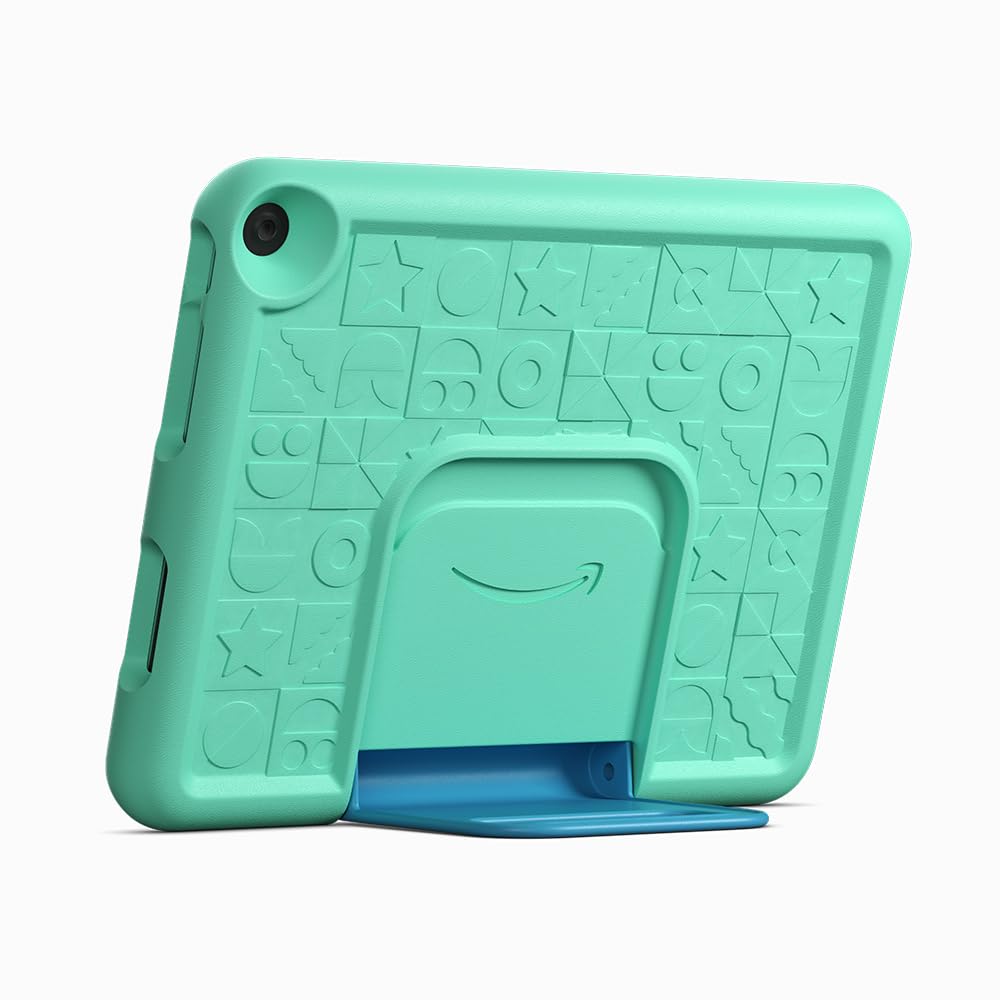 Child-friendly case from Amazon for the Fire HD 10 tablet, green | For children aged 3–7 years | Only compatible with 13th generation tablets (2023) - 53-032986