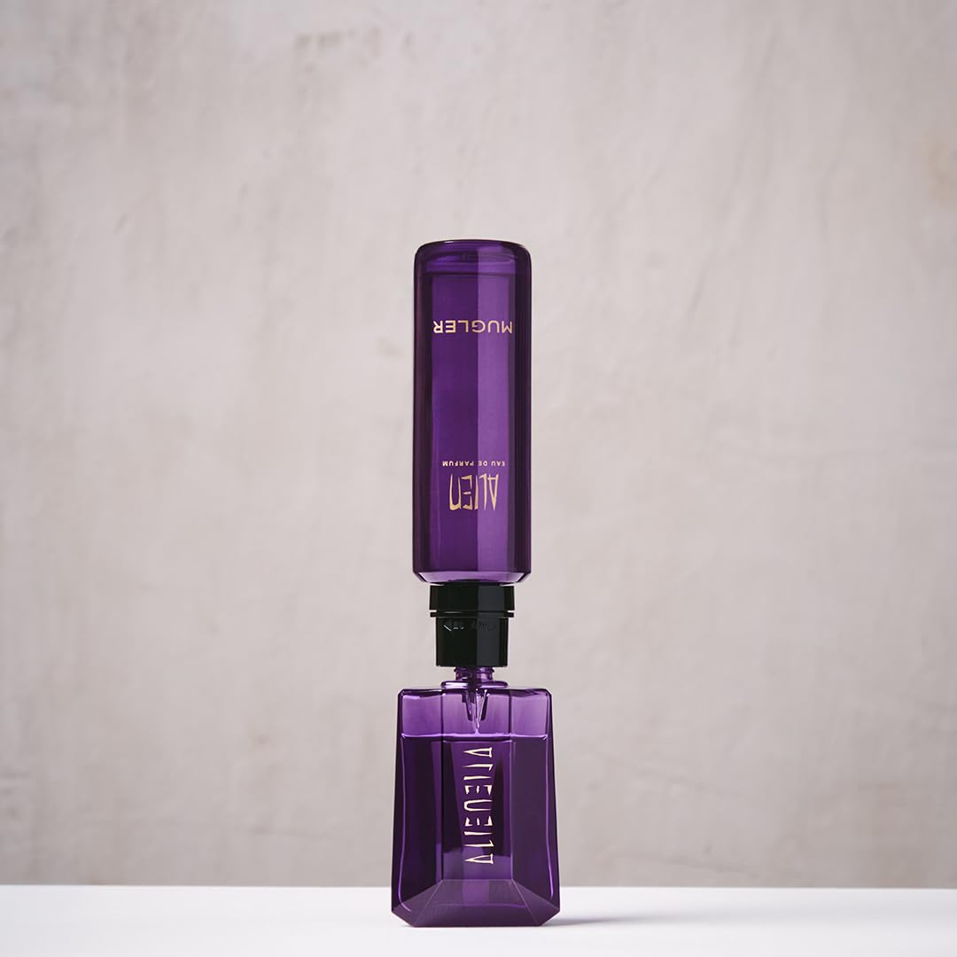 MUGLER Alien Eau de Parfum, exceptional fragrance spray, 60 ml - stands for self-development and radiance; embodies a sun goddess who fascinates and casts a spell - 139953