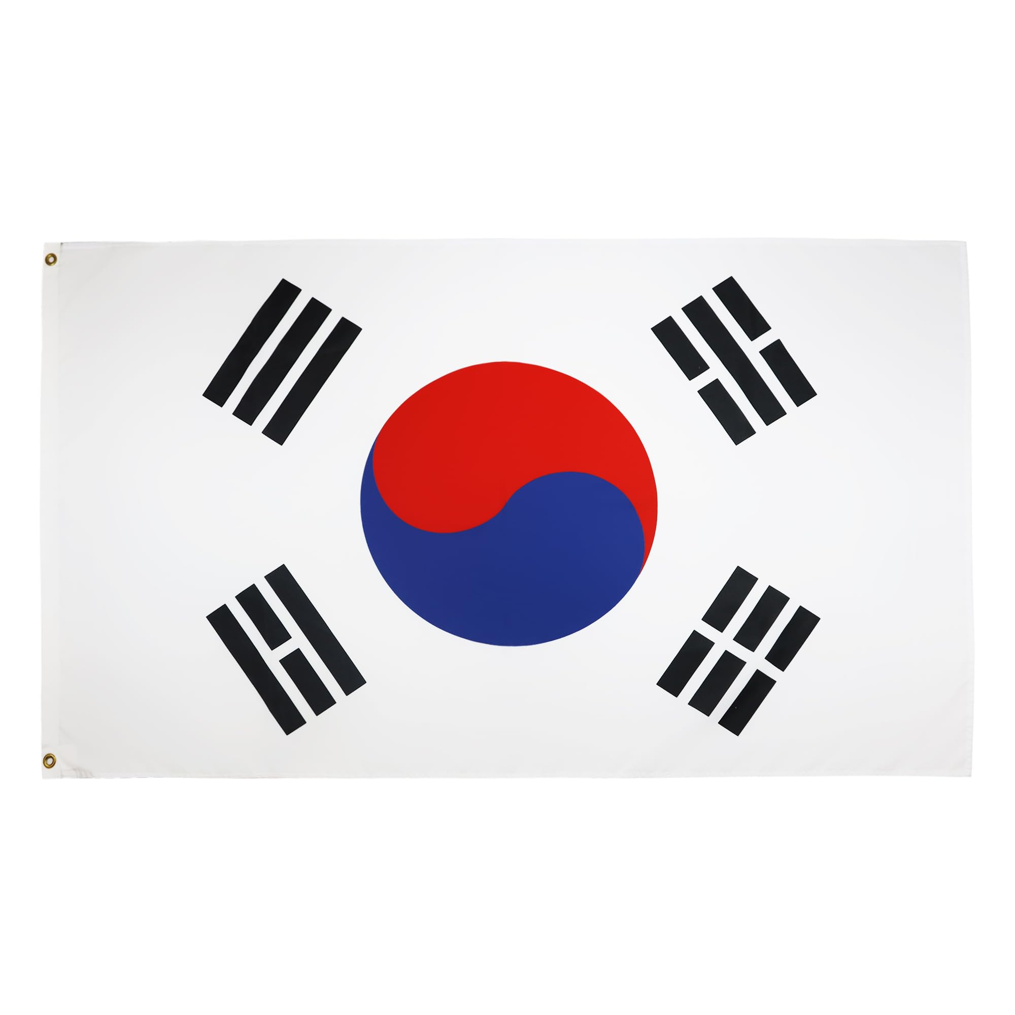 AZ FLAG - South Korea Flag - 250x150 cm - Large Korean Flag 100% Polyester with Brass Eyelets - 300g - K_46