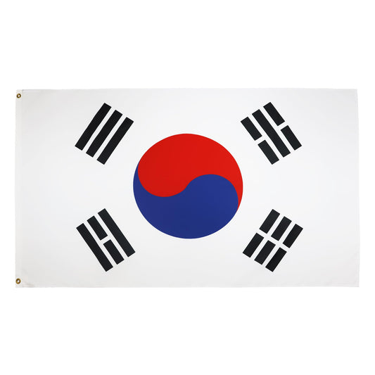 AZ FLAG - South Korea Flag - 250x150 cm - Large Korean Flag 100% Polyester with Brass Eyelets - 300g - K_46