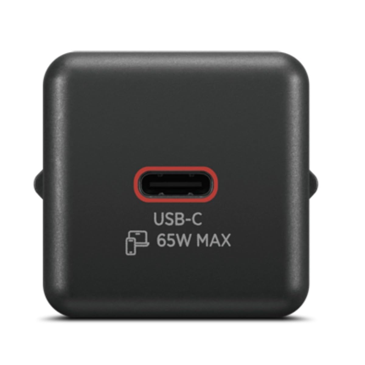 Lenovo Mini GaN USB-C 65W Charger | Charger for laptops and USB-C devices | Travel-friendly design | Black | EU plug - G0A665WBEU