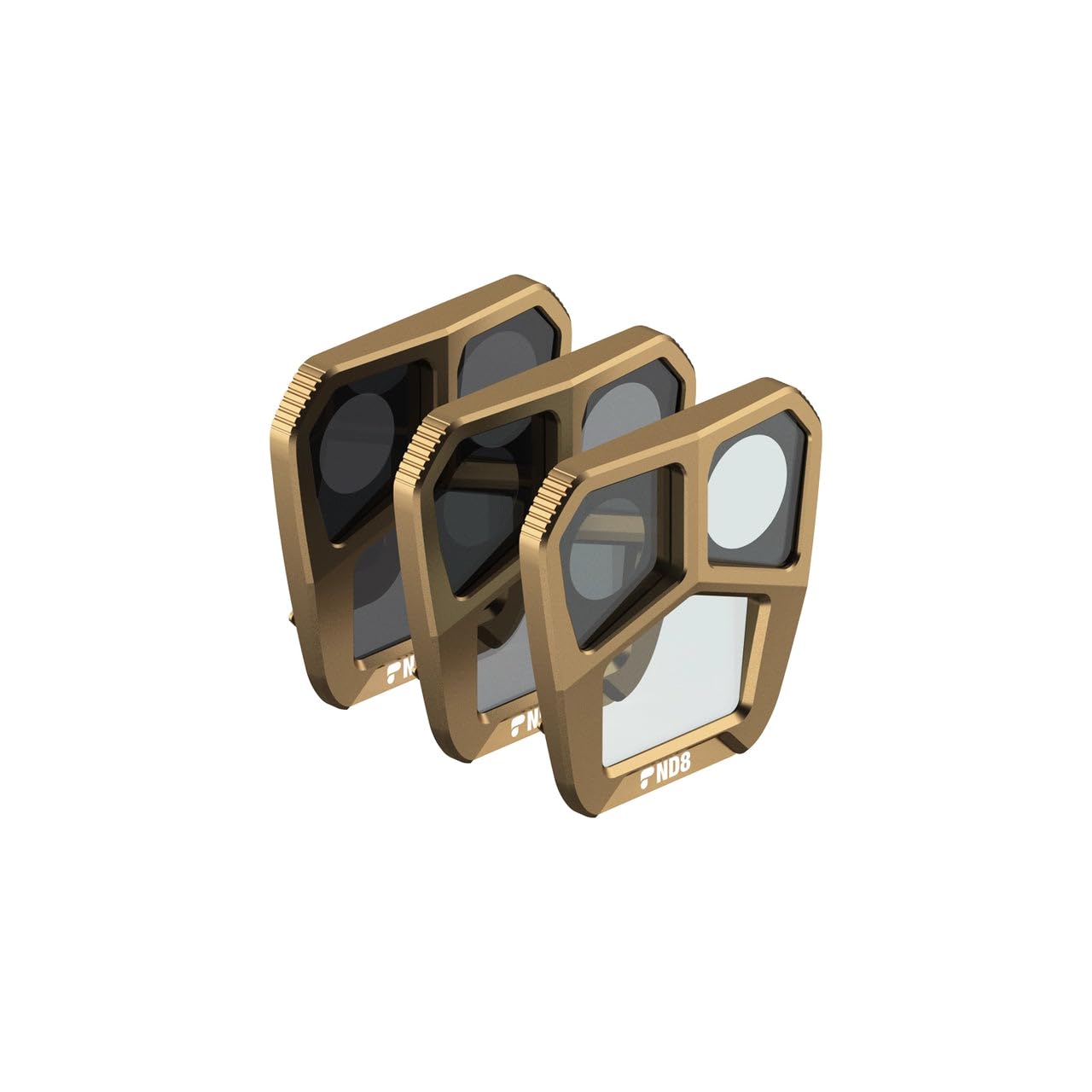 PolarPro - DJI Mavic 3 Pro - Shutter Collection - ND8, ND16, ND32 - Lightweight Aluminum - Cinema Series Glass - M3PRO-Shutter