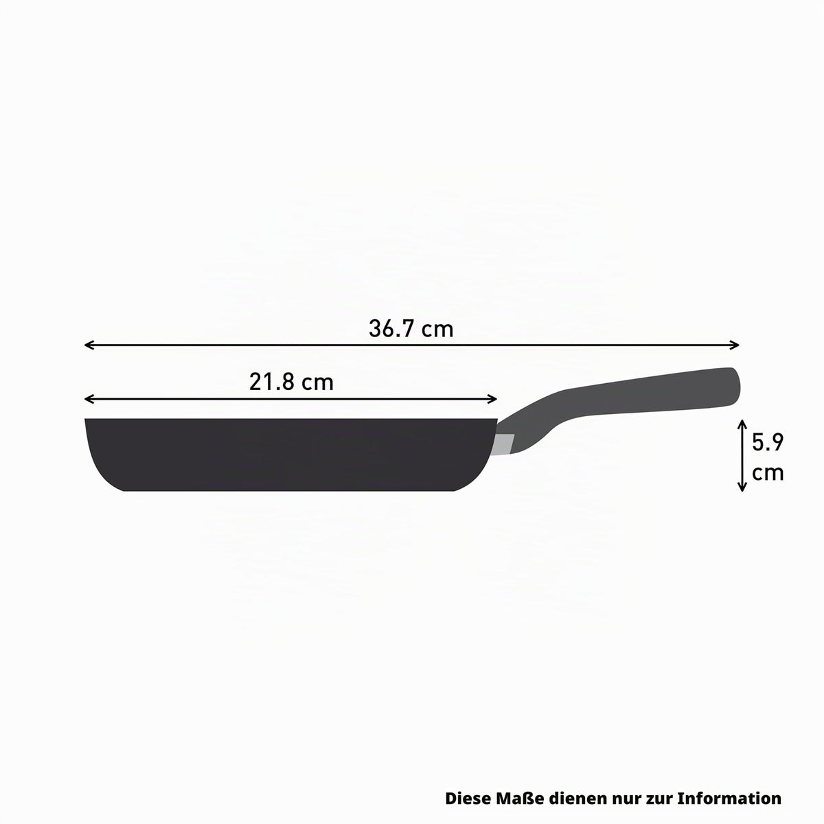 Tefal Explore Stone G7 Frying Pan 20 cm, Non-stick Induction Suitable - G0110232