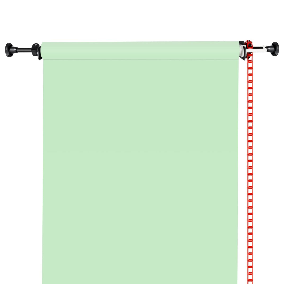 NEEWER Fotografie Einzelrolle Wandmontage manuell Hintergrund Support System cu 2 x cârlige individuale, 2 x bară extensibilă, 1 x lanț, capacitate de încărcare: 22lb/10kg - ST-MBF1