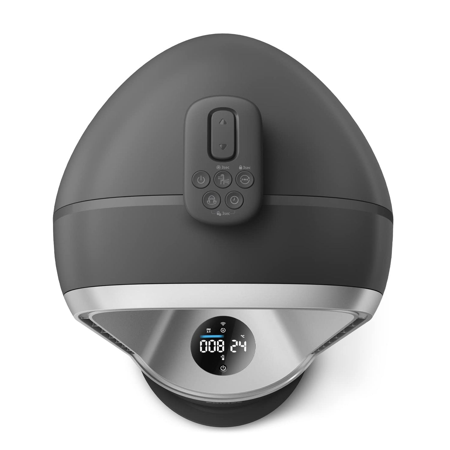 Philips Air Performer 3-in-1: Air purifier, heating and cooling fan - Cleans 70 m², removes 99.97% of allergens and pollutants. HEPA filter, intelligent sensors, Alexa, app. (AMF870/15)