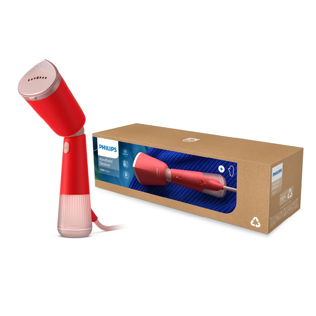 Philips Steamer 5000 Series, Red, 1400 W - STH5020/40