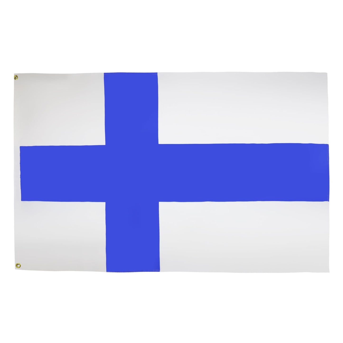 AZ FLAG - Finland Flag - 250x150 cm - Finnish Large Flag 100% Polyester with Brass Eyelets - 300g - K_66