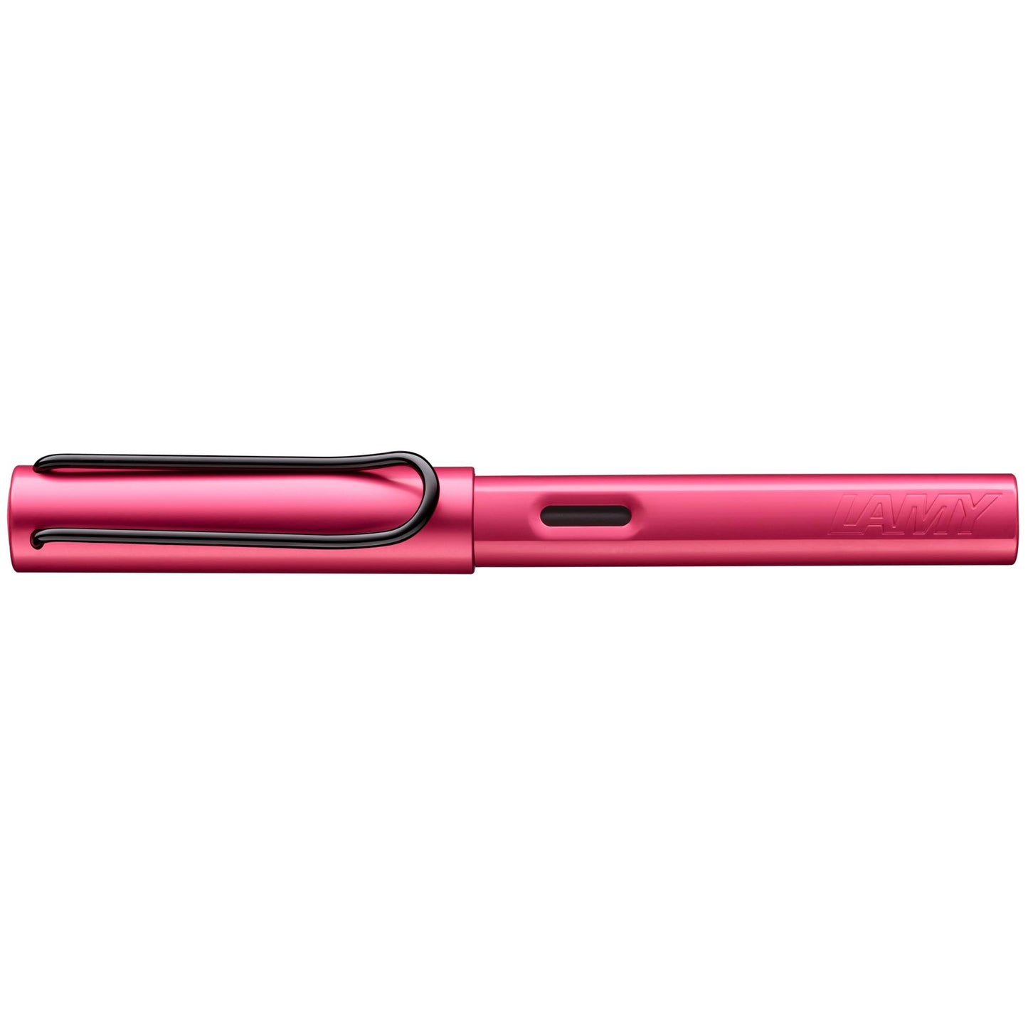 Lamy AL-star fiery fountain pen with polished steel nib in line width EF - 1238702