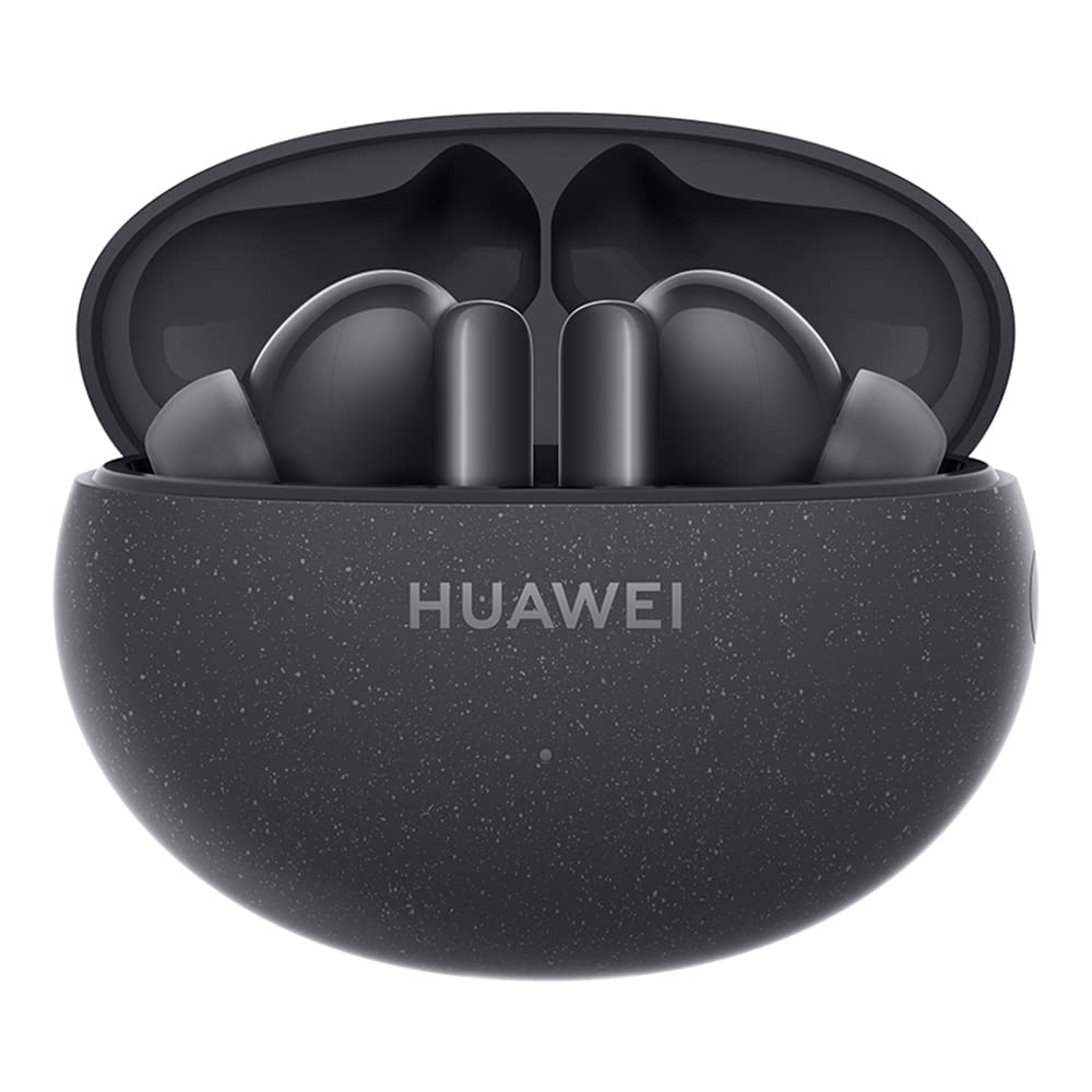 HUAWEI FreeBuds 5i Wireless Headphones, TWS Bluetooth Headphones, Hi-Res Sound, Multi-Mode Noise Cancellation, 28 Hour Battery Life, Waterproof, Nebula Black - 55036653
