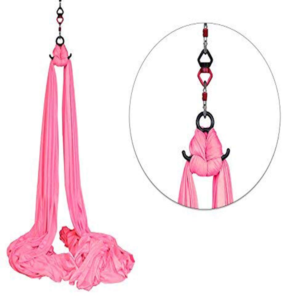 RXRENXIA Swing Swivel, 30-KN pulley, the safest accessory for hanging rotating devices with a carabiner for web tree swings, swing adjustments, aerial dance, children's swings, hammocks. - 201-005-385