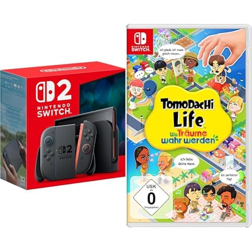 Nintendo Switch 2 (2026) + Tomodachi Life: Wo Träume wahr werden (Deutsche Version) - NS2