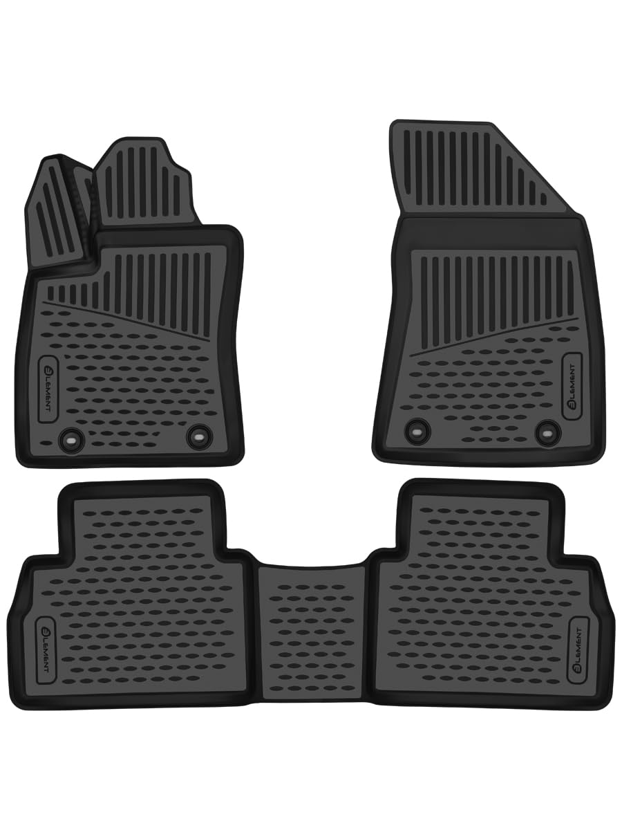 Element 3D rubber mats for MG ZS II from 2019, 4 pieces, TPE - EXP.ELEMENT3DA68985210k
