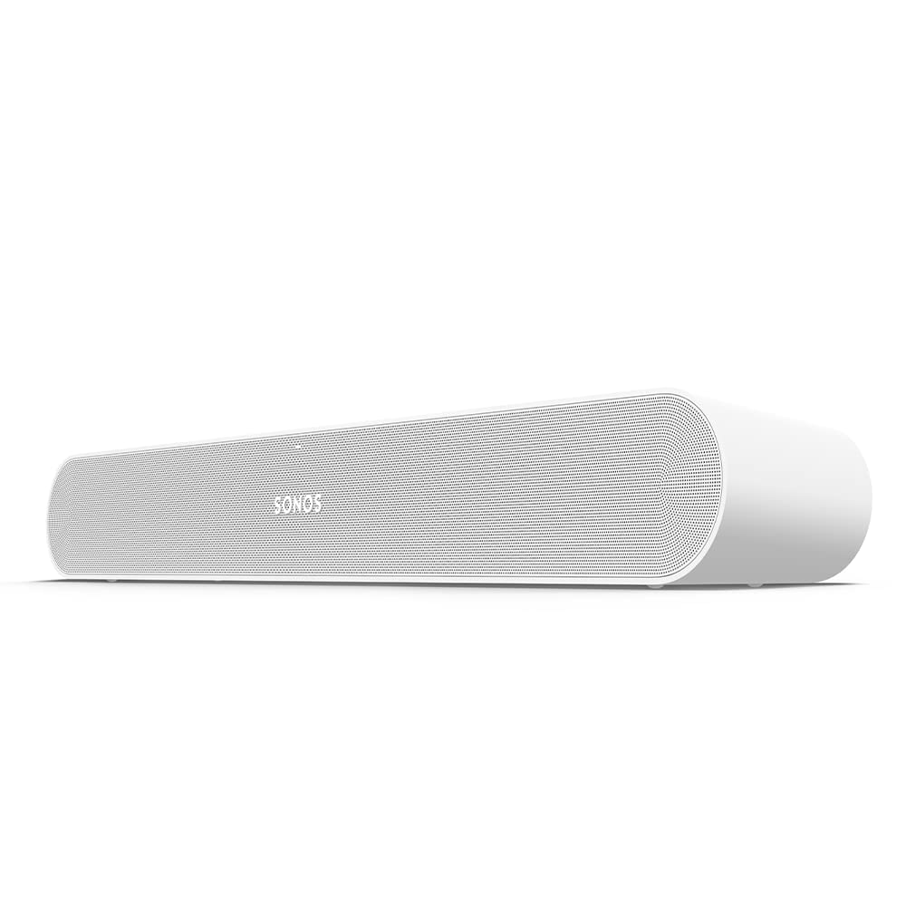 Sonos Ray, Soundbar, 4 Digital amplifiers of class D, Trueplay, Night Sound, Dolby Digital, touch control, optical connection - White. - RAYG1EU1