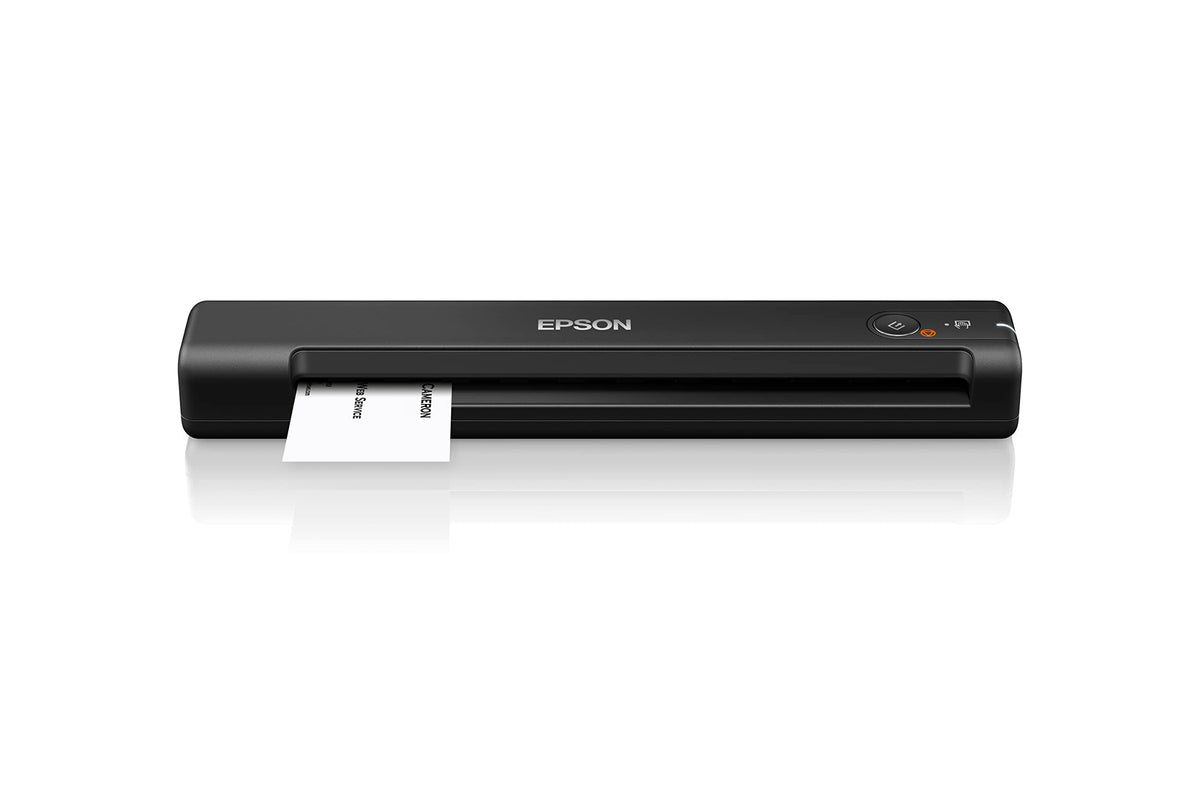 Epson Workforce ES-50, portable A4 document scanner with high scanning speed, scanner for high-resolution documents, ideal for small offices and home offices, black - B11B252401