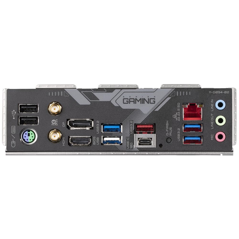 GIGABYTE B650 Gaming X AX V2 Mainboard - AMD Ryzen 9000 series, 8+2+2 phase VRM, up to 8000 MHz DDR5 (OC), 1x PCIe 5.0 + 2x PCIe 4.0 M.2, 2.5 GbE LAN, WiFi 6E, USB 3.2 Gen 2