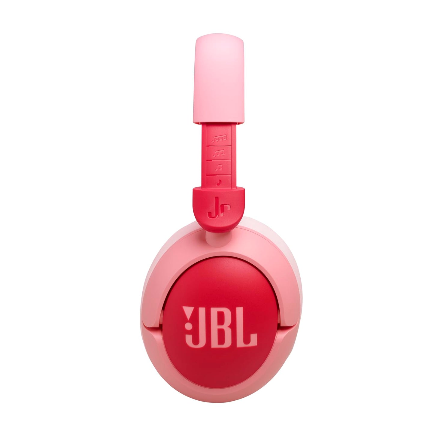 JBL Junior 470 NC, wireless over-ear Bluetooth headphones with active noise canceling for children, microphone, 50 h playback, JBL Safe Sound, low volume, simple operation and stickers, pink - JBLJR470NCPIK
