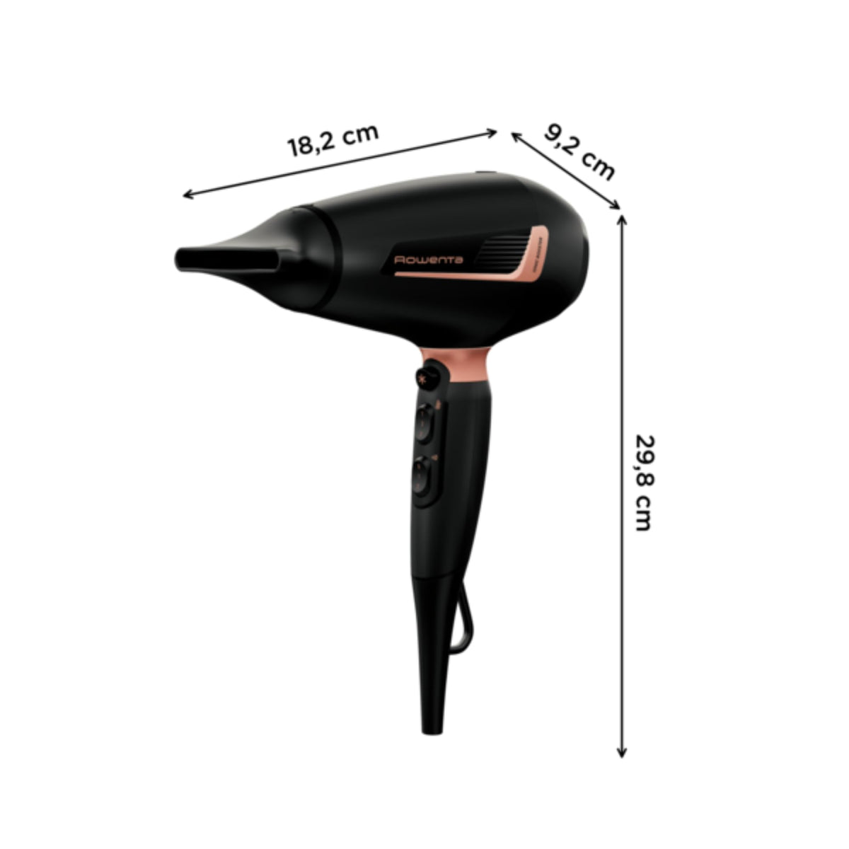 Rowenta Pro Expert Hair Dryer, 2200-Watt Pro AC Motor, fast drying - CV8830F0