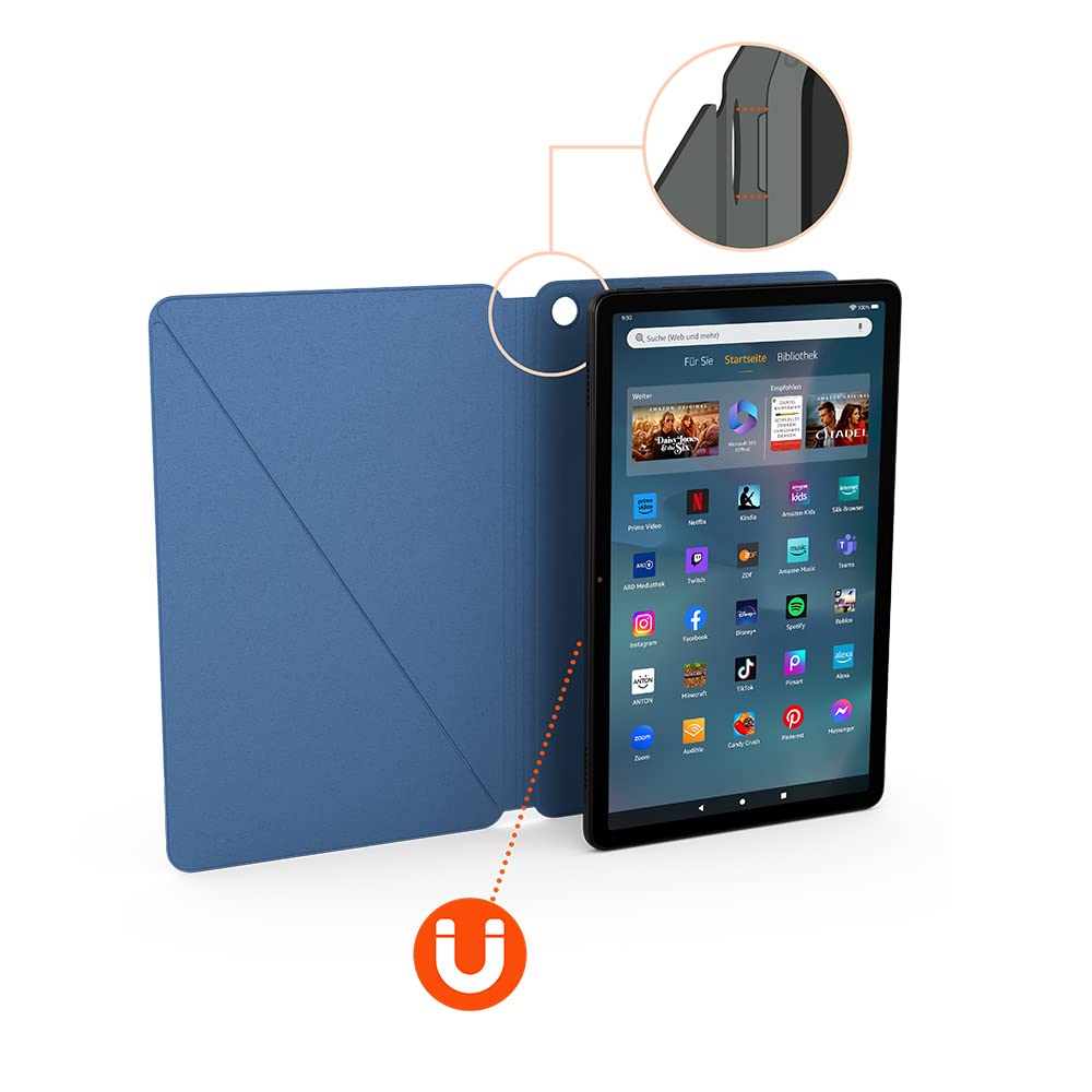 Slim case with magnetic attachment for Amazon Fire Max 11 (only compatible with 13th generation tablets, 2023) - 53-032934