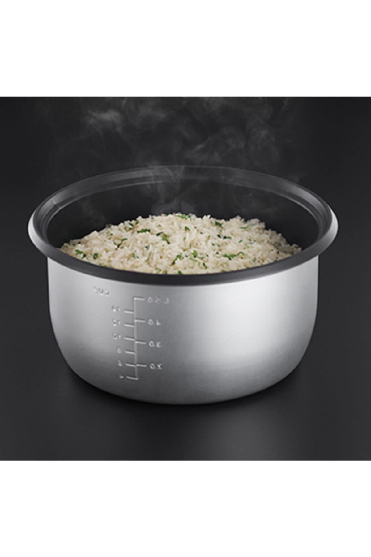 Russell Hobbs rice cooker [XL] 5l incl. steamer insert MaxiCook (keep warm function, non-stick coated cooking pot, rice spoon & measuring cup, slow cooker for vegetables & fish etc) 23570-56