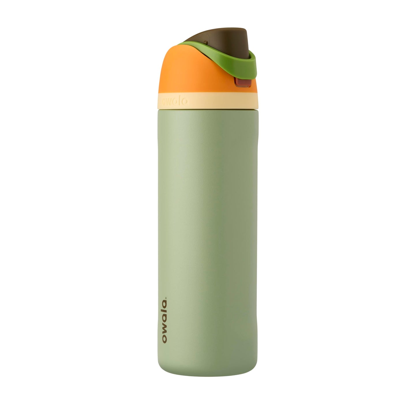 Owala FreeSip Insulated Stainless Steel Drinking Bottle with Straw, 710ml - BPA Free, Ideal for Sports, Fitness, Outdoor and Travel, Camo Cool - C06057
