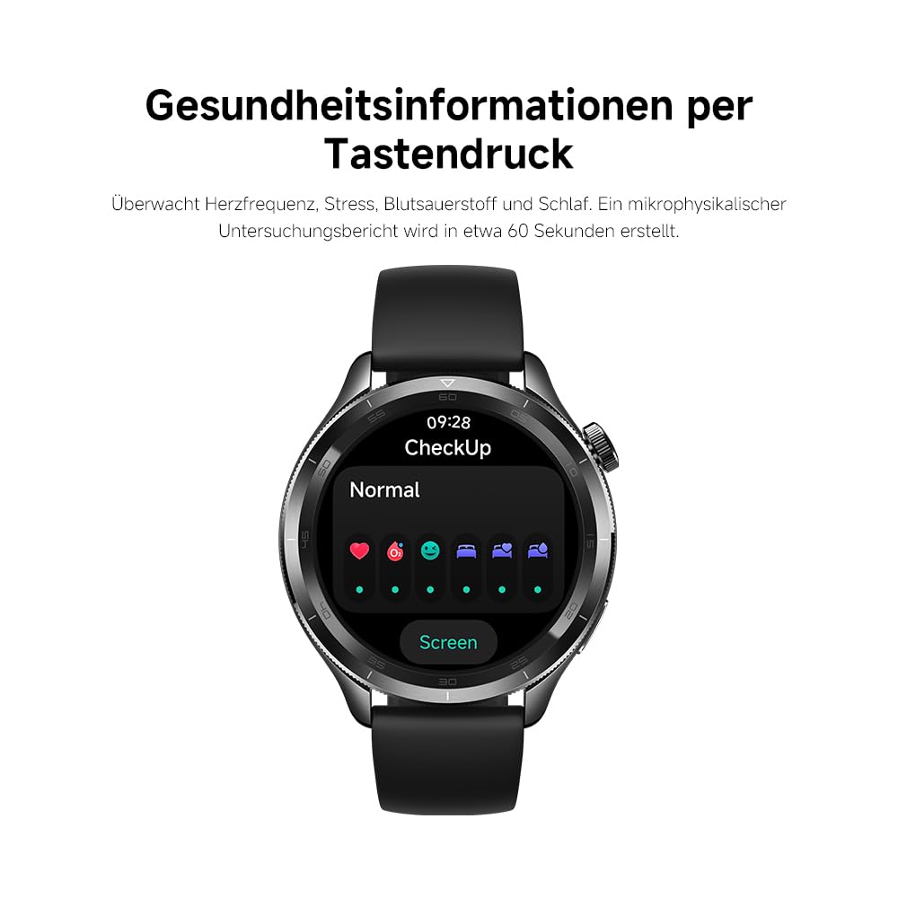 Xiaomi Watch S4 Silver – 1.43" AMOLED, 2200 Nits, 15 day battery, 5ATM waterproof, heart rate & SPO₂ sensor, Bluetooth 5.3, aluminum housing - BHR9197GL