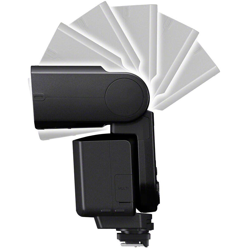 Sony HVL-F60RM2 | External Flash with Wireless Remote Control (GN60 Power, Multi Flash, High-Speed Sync, 10 BPS, Quick Shift Bounce), Black, HVLF60RM2.CE7